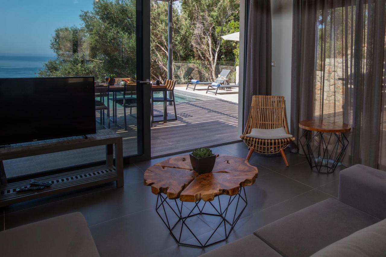 Brand New Villa Lefka With Private Pool At Platies Plateies Екстериор снимка