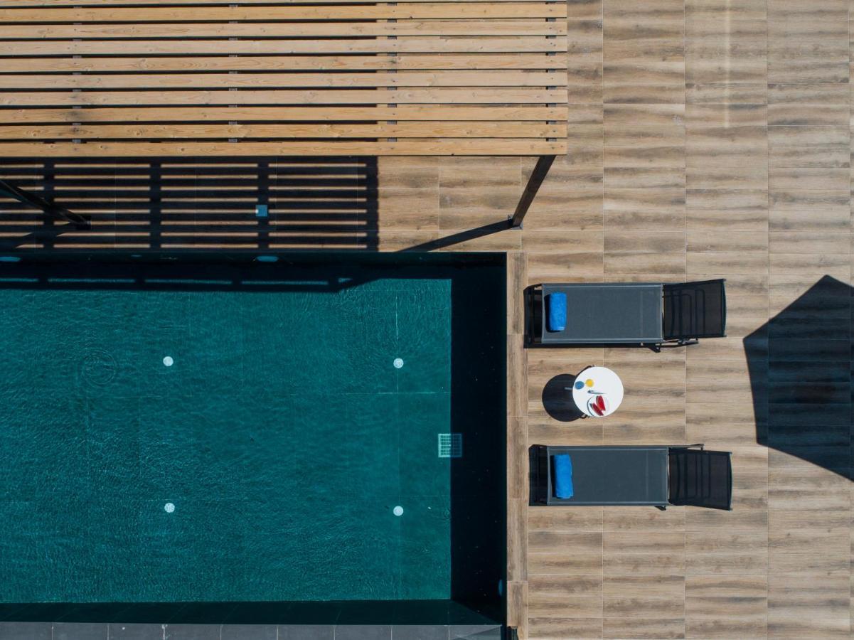 Brand New Villa Lefka With Private Pool At Platies Plateies Екстериор снимка