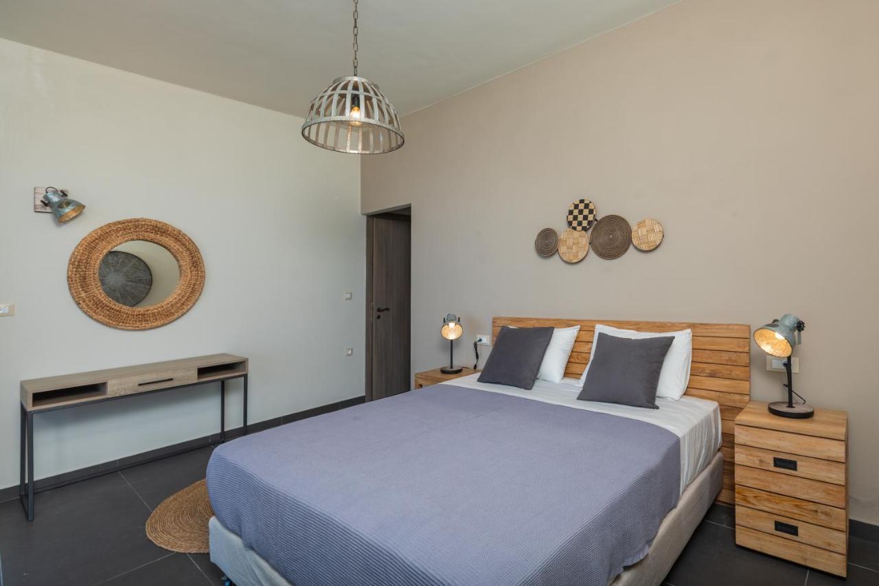 Brand New Villa Lefka With Private Pool At Platies Plateies Екстериор снимка