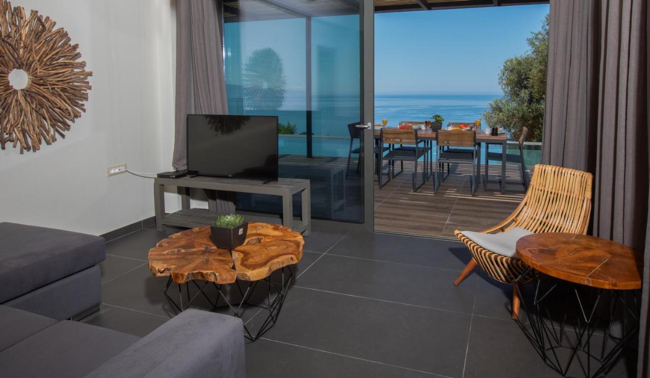 Brand New Villa Lefka With Private Pool At Platies Plateies Екстериор снимка