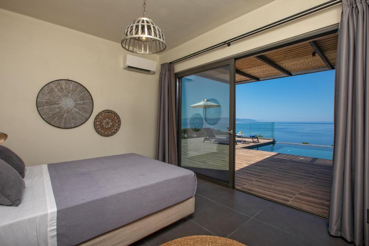 Brand New Villa Lefka With Private Pool At Platies Plateies Екстериор снимка