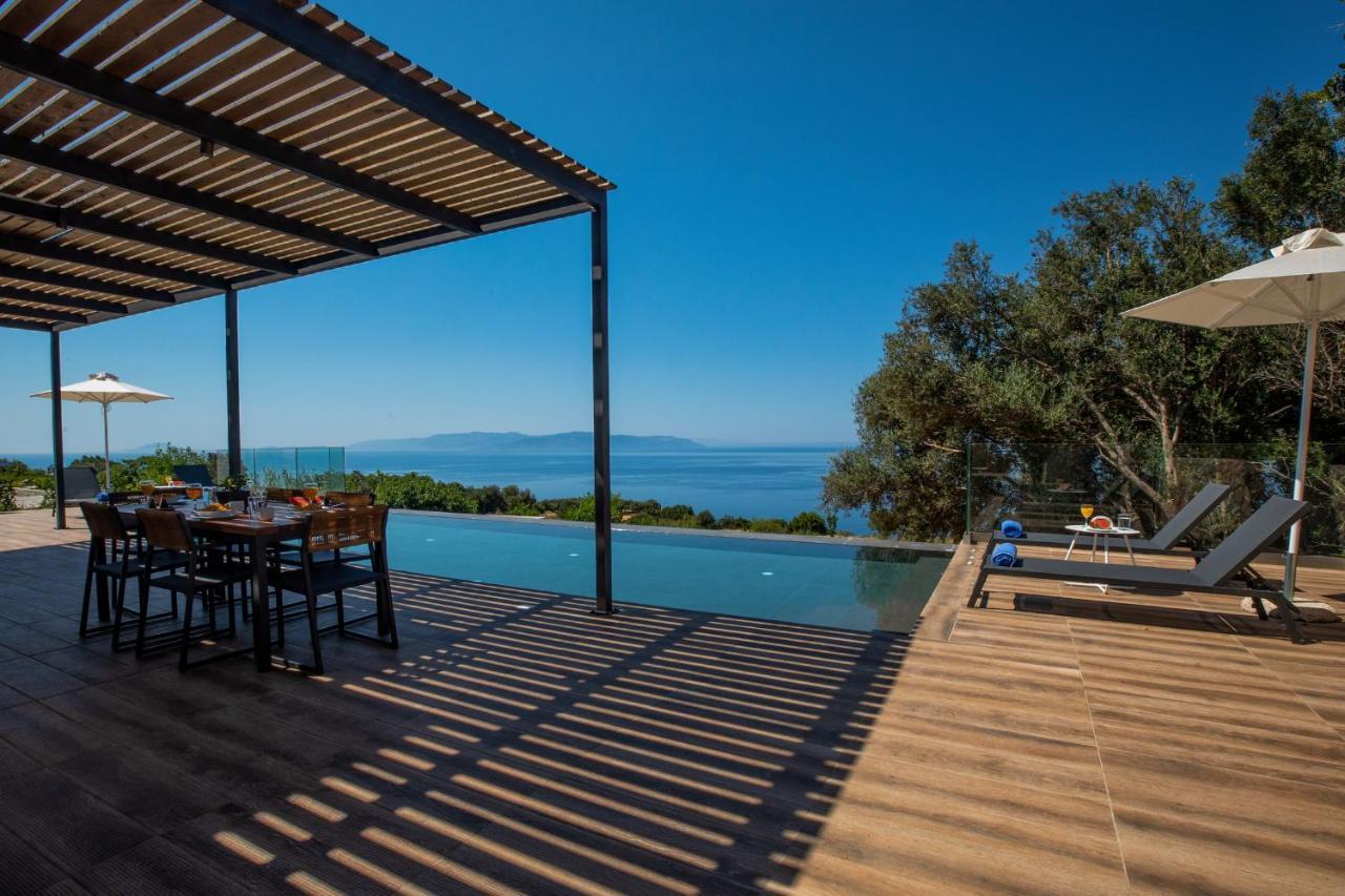 Brand New Villa Lefka With Private Pool At Platies Plateies Екстериор снимка
