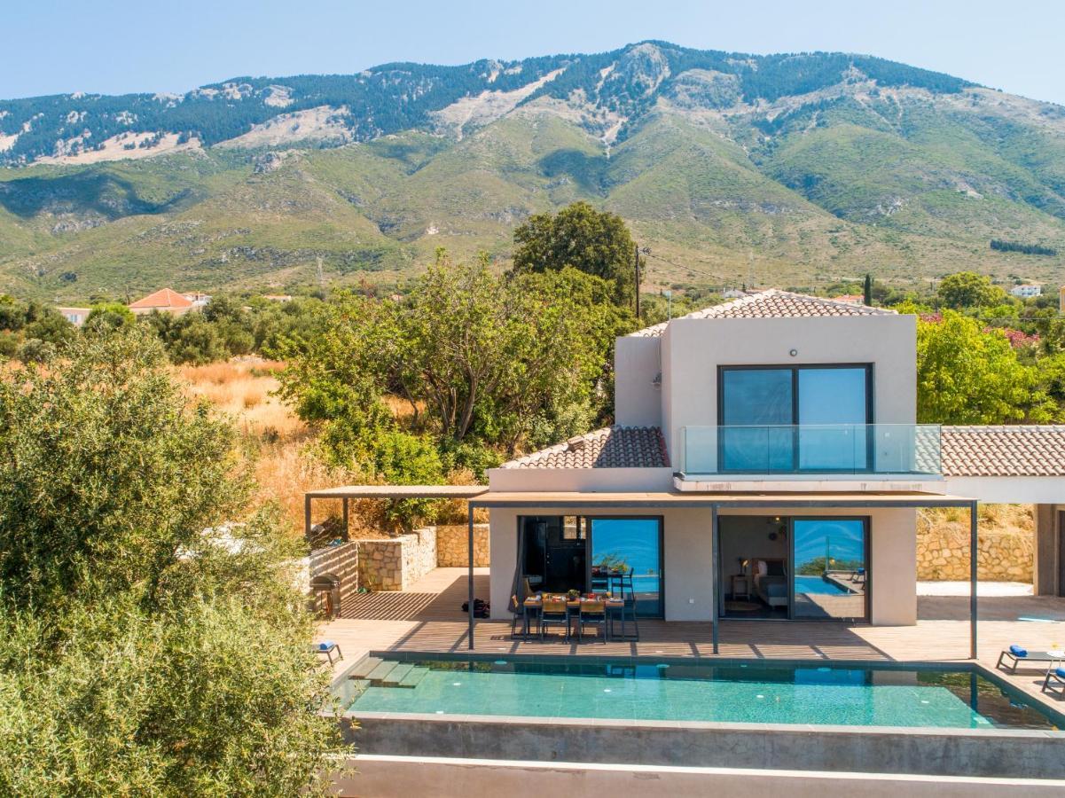 Brand New Villa Lefka With Private Pool At Platies Plateies Екстериор снимка